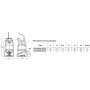 JETLY Pompe de circulation pour bassins NOVAPOND 550 M